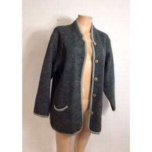 Gaddy Sport Wool Coat Jacket Womens Medium